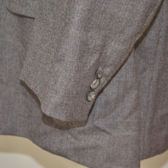 Stefano Bespoke 44R Sport Coat Blazer Suit Jacket